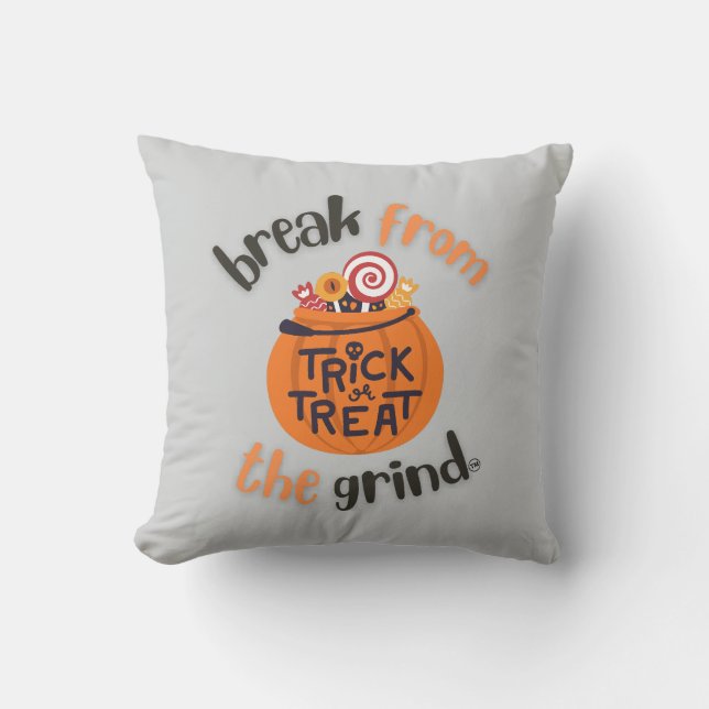 Trick oder Treat BFTG Kissen (Vorderseite)