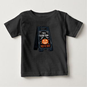 Trick oder Treat Bodenschild kitschig Kostüm schwa Baby T-shirt