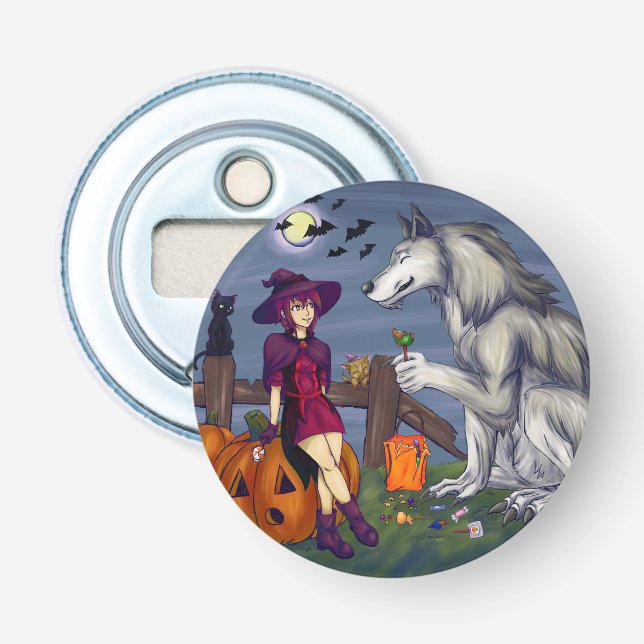 Trick oder Treat Buddies Flaschenöffner (Vorderseite)