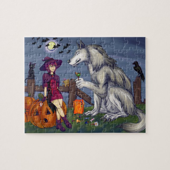 Trick oder Treat Buddies Puzzle (Horizontal)