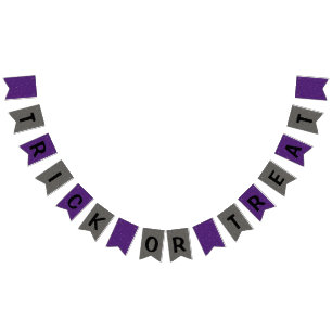Trick oder Treat Bunting Wimpelkette
