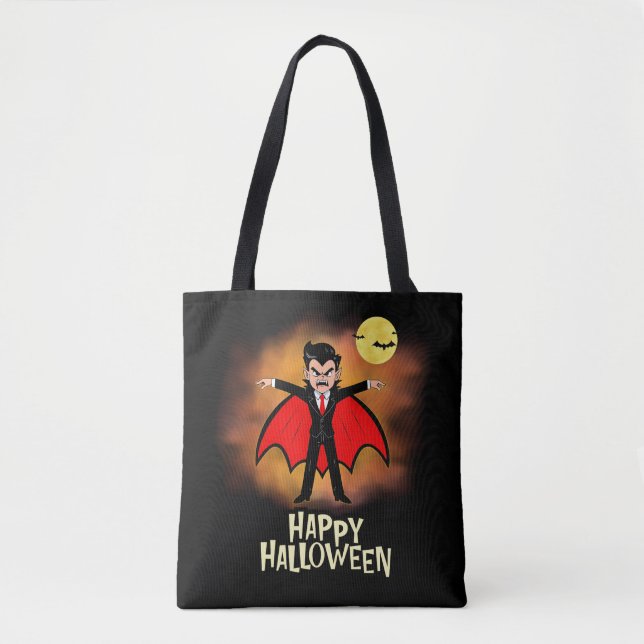 Trick oder Treat Candy Bag zu Halloween - Vamire (Vorderseite)