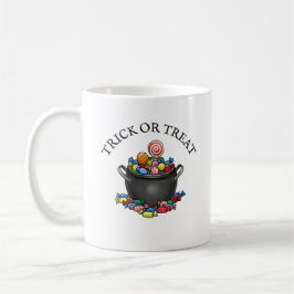 Trick oder Treat Candy Cauldron Kaffeetasse