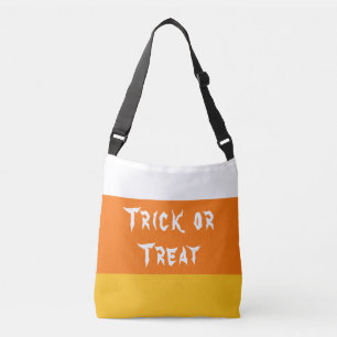 Trick oder Treat Candy Corn Crossbody Bag Tragetaschen Mit Langen Trägern