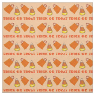 Trick oder Treat Candy Corn Orange Halloween-Party Stoff