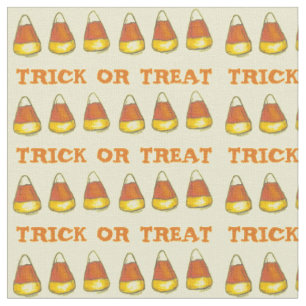 Trick oder Treat Candy Mais Halloween Candies Stoff