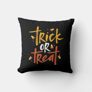 Trick oder Treat Candy Mais Halloween Kissen