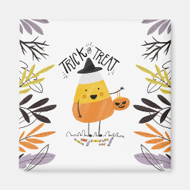 Trick oder Treat Candy Mais Halloween | Magnet