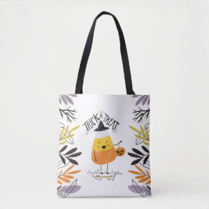 Trick oder Treat Candy Mais Halloween   Tragetasch