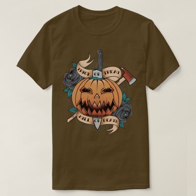 Trick oder treat Classic TShirt (Design vorne)