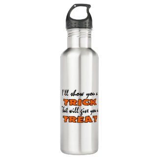 Trick oder Treat Edelstahlflasche