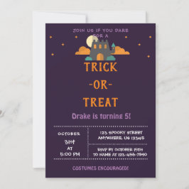 Trick oder Treat Einladung