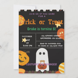 Trick oder Treat, Einladung zu Halloween