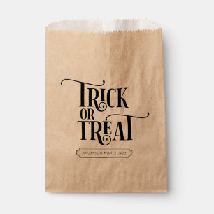 Trick oder Treat Favor Bag Geschenktütchen