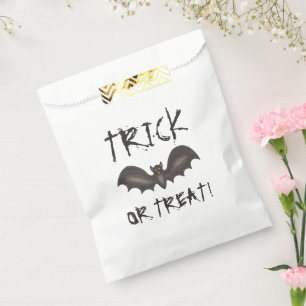 Trick oder Treat Flying Black Bat Happy Halloween Geschenktütchen