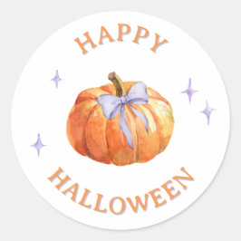 Trick oder Treat Gastgeschenk Bag Halloween Sticke Runder Aufkleber