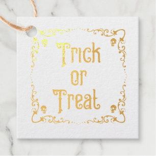 Trick oder Treat Geschenkanhänger