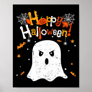 Trick oder Treat Ghost glückliche Halloween für Mä Poster