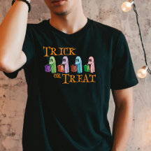 Trick oder Treat Ghosts Halloween-T-Shirt