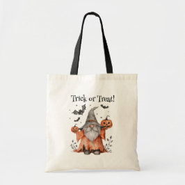 Trick oder Treat Gnome Tragetasche