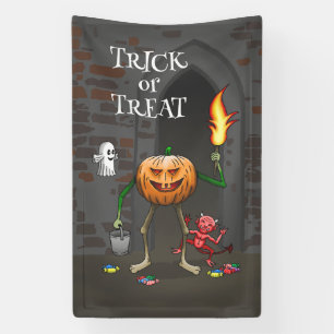 Trick oder Treat Halloween Banner