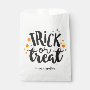 Trick oder Treat Halloween Candy Corn Niedliches P Geschenktütchen