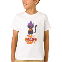 Trick oder Treat Halloween Cat