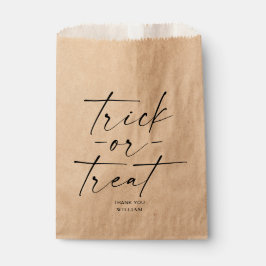 Trick oder Treat Halloween-Fantasie Geschenktütchen