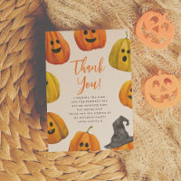 Trick oder Treat Halloween Geburtstag Danke