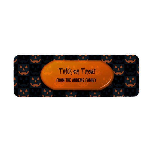 Trick oder Treat Halloween-Geschenktasche (Vorne)