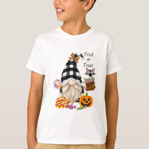 Trick oder Treat Halloween Gnome T-Shirt