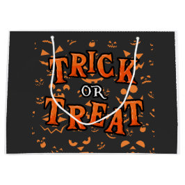 Trick oder Treat Halloween große Geschenktaschen Große Geschenktüte