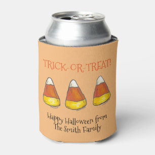 Trick oder Treat Halloween Herbst Candy Mais Kandi Dosenkühler
