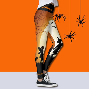 Trick oder Treat Halloween Leggings Kürbiskröten