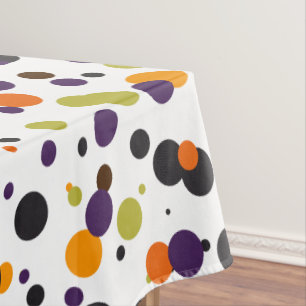 Trick oder Treat Halloween Moderne Polka Docks Tischdecke