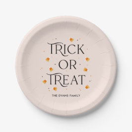 Trick oder Treat Halloween-Party Teller