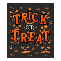 Trick oder Treat Halloween Poster