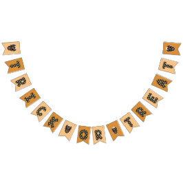 Trick oder Treat Halloween Skull Wimpelkette