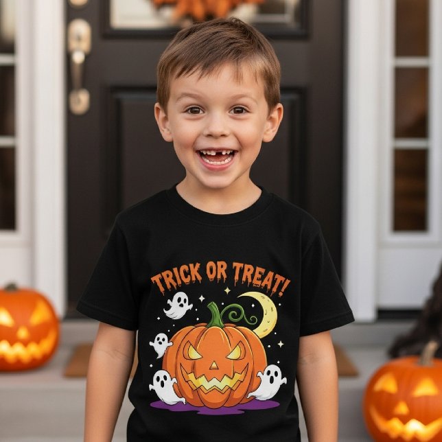 Trick oder Treat Halloween T-Shirt (Von Creator hochgeladen)