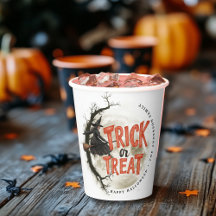 Trick oder Treat Halloween Vintage Hexe Individuel