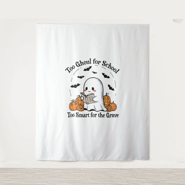 Trick oder Treat Halloween Wandteppich (Vorderseite)