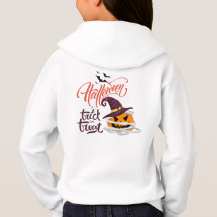 Trick oder Treat Happy Halloween Kostüm für Mädche Hoodie