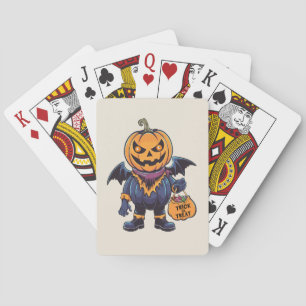 Trick oder Treat Happy Halloween Spielkarten