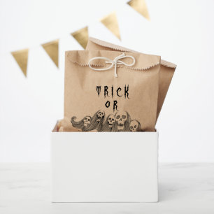 Trick oder Treat Hexen bevorzugen Taschen Geschenktütchen