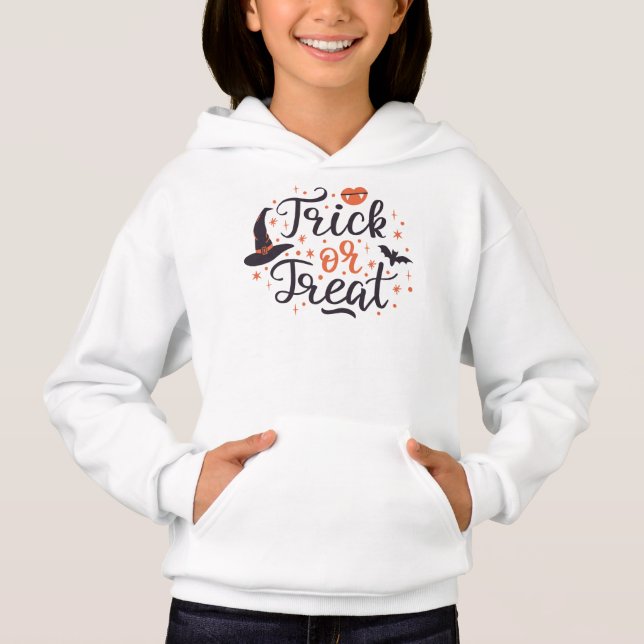 Trick oder Treat Hoodie (Vorderseite)