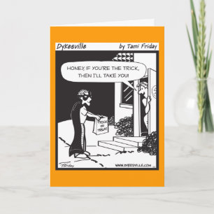 Trick oder Treat Karte