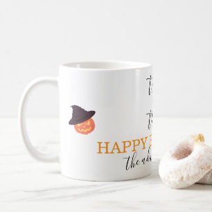 Trick oder Treat Moderne Drehskripte Halloween Kaffeetasse