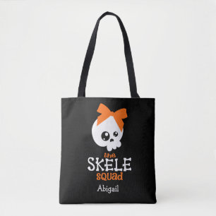Trick oder Treat Niedlich Orange Skeleton Hallowee