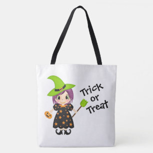 Trick oder Treat Niedliche Hexe
