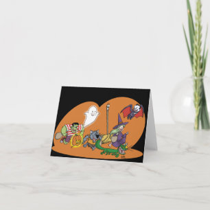 Trick oder Treat notecard Karte